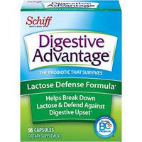 Lactose Support Probiotic Supplement - Digestive Advantage (96 count in a box), Breaks Down Lactose & Relieves Minor Abdominal Discomfort, Survives 100x Better Than Regular 50 Billion CFU