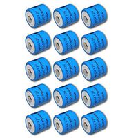 15x Exell 1.2V 800mAh NiCD 1/2C Rechargeable Battery Button Top Cell USA SHIP