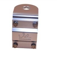 Mirror Mount,3 Way Aluminum with Stud for Cb / Ham Radio Antenna Bracket - Ts03