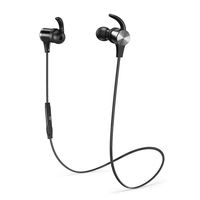 Bluetooth Headphones TaoTronics Wireless 5.0 Magnetic Earbuds Snug Fit for Sports with Built in Mic TT-BH07 (IPX6 Waterproof, aptX Stereo, 9 Hours Playtime)