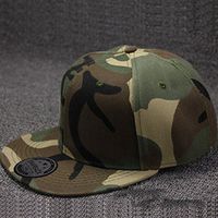 Meolin Camouflage Cotton Flat Bill Trucker Cap Sunscreen Sun Hat Baseball Cap,Cotton,56-60cm