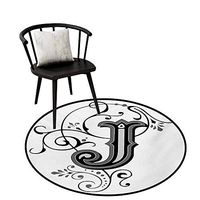 RUGSMAT Warm Soft Cotton Luxury Plush Baby Rugs,Tent by The Lake with Full Moon Outdoor Activity Cartoon Doodle Style Woodland,Kids Teepee Tent Game Play House Round Round-35 Inch Multicolor