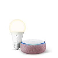 Echo Dot (3rd Gen) Plum Bundle with Sengled Wi-Fi Smart Bulb