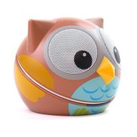 Zoo Tunes Compact Portable Bluetooth Stereo Speakers for MP3 Players, Tablets, Laptops etc. Owl