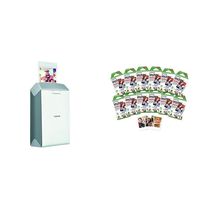 Fujifilm INSTAX Share SP-2 Mobile Printer (Silver) with Instax Mini Instant Film Value Pack - 120 Photos
