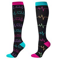 Compression Socks Women and Men, 20-30mmHg, Best for Nurses, Travel, Pregnancy