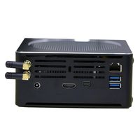 Mini PC,Desktop Computer,with Windows 10 Pro/Linux Ubuntu Support,Intel Core I7 8750H,(Black),[HUNSN BY01],[Mini DP/HDMI/LAN/4USB3.0/WiFi/BT4.0/2SODIMM DDR4/M.2 2280],(Barebone System)