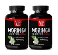 Moringa oleifera Original - Moringa OLEIFERA Extract 1200mg - A Storehouse of Rich nutrients and Potent antioxidants - 2 Bottle 120 Capsules