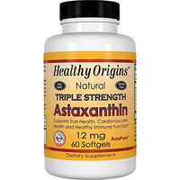 Healthy Origins Astaxanthin 12Mg Trpl Str 60 Sgel