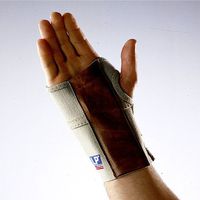 LP Orthopedic Wrist Splint (Unisex; Tan), Large, Left