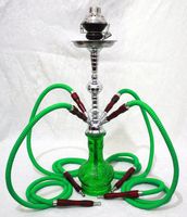 4 Hose Hookah Pipe Island Life 22" Nargila Shisha Smoking Party Set with Four Pro Lounge Hoses