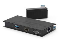 VisionTek VT100 Universal USB 3.0 Portable Dock (HDMI, VGA, Ethernet, SD/microSD and USB 3.0 Port for PC, MAC, Chrome OS) - 901200