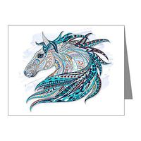 Note Card Maverick Patterned Horse