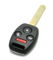 OEM Electronic 4-Button Remote Head Key Fob Compatible With 2012-2013 Honda Civic (FCC ID: N5F-A05TAA, P/N: 35118-TR0-A00)