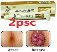Hemorrhoids-Cream-DICTAMNI-Antibacterial Cream Chinese Herbal for Treatment Hemorrhoids Cream（2pcs）