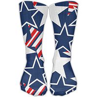 ZqCr Independent Day July 4th Novelty Cotton Crew Socks Casual Ankle Dress Socks For Men&Women
