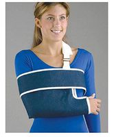 FLA Orthopedics Deluxe Sling with Detachable Swathe Blue (XLarge)