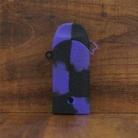 ModShield for Vaporesso Renova Zero Silicone Case ByJojo Protective Cover Shield Wrap Sleeve Skin (Purple/Black)