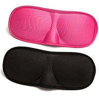 3D Sleeping Eye Mask Natural Sleep Mask 2 Pack Lightweight Rest Eyeshade Cover Shade Eye Patch Women Men Soft Portable Blindfold Travel Eyepatch