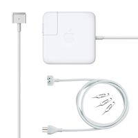 Apple MagSafe 2 60W Power Adapter for MacBook Pro with 13-inch Retina Display with Extension Cord [Latest Version] (Refurbished)