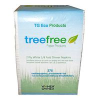 Green2 Tree Free Dinner Napkins, 8 Count
