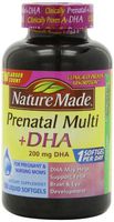 Nature Made Prenatal Multi + Dha, 200mg (450 Softgels)
