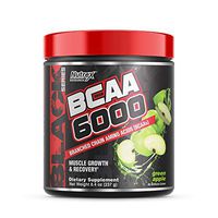 Nutrex Research BCAA 6000 | 6 Grams of Branched Chain Amino Acids | 2:1:1 Ratio of L-Leucine, L-Isoleucine, L-Valine for Muscle Growth, Recovery (Green APPL)