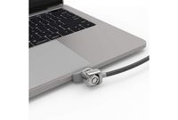 Maclocks Universal Ledge Security Lock Slot Adapter for MacBook Pro Touch Bar and Non-Touch Bar Models with Keyed Cable Lock (UNVMBPRLDG01KL)
