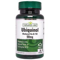 Natures Aid Ubiquinol 50mg, 30 Softgels