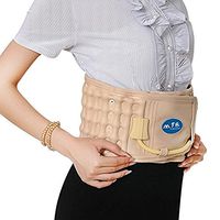 ZSZBACE Lumbar Spinal-air Decompression Brace Decompression Back Belt Pain (Cream)