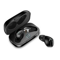 True Wireless Earbuds, Tech-Well Bluetooth Headphones Mini 3D Stereo Headset with Microphone 8H Playtime in Ear Sport Sweatproof Earphones with Charging Box for Smart Phones Laptop