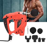 Cosiki Massage Gun Deep Tissue Percussion Muscle Massager for Pain Relief, Quiet Handheld Electric Body Massager Sports Drill(Orange)