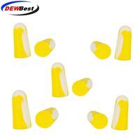 DEWBest 5 Pairs/order Protector Travel Sleep Noise Reducer Soft Foam Ear Keeper Protector Ear Plug