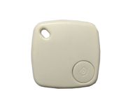Neutral Small Lovely Bluetooth 4.0 Smart Item Finder Tracker Anti Lost Finder Shutter Wallet Key Bag Phone Finder (white)