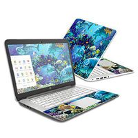 Mightyskins Skin Compatible with Hp Chromebook 14 (2014) - Ocean Friends | Protective, Durable, and Unique Vinyl Decal Wrap Cover | Easy to Apply, Remove, and Change Styles | Made in The USA