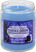 Smoke Odor Exterminator 13 oz Jar Candles Blueberry Dreamz, (3)