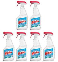 Windex Vinegar Glass Cleaner, 23 Fluid Ounces (6-Pack)