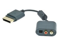 Monoprice RCA/Toslink Audio Adapter for Xbox 360 and Xbox 360 Slim (107526)
