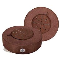 Woolves Moxibustion Sit Chair Moxa Cone Burner Box Smokeless Moxibustion Cushion for Mild Moxibustion Therapy Meditation Yoga Relaxation Welcoming