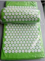 DZXYQ Portable Acupuncture Massage Cushion Yoga Mat Acupressure Cushion Acupuncture Cushion Sports Mat 2-Piece Set,005