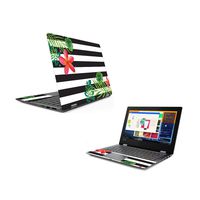 Mightyskins Skin Compatible with Lenovo Flex 6 11" (2018) - Tropical Stripes | Protective, Durable, and Unique Vinyl Decal Wrap Cover | Easy to Apply, Remove, and Change Styles | Made in The USA