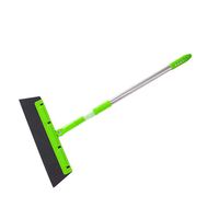 Ranoff Clean Broom Magic Broom Sweeper Dust Hair Bathroom Wiper Broom Rotate Connector Rubber Tools (Green)