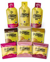 Honey Stinger Training Kit – 9 Count Plus Sticker – Energy Source for Any Activity – 3 Organic Waffles, 3 Packs of Energy Chews & 3 Energy Gels