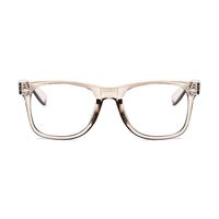 Unisex Blue Light Blocking Glasses Square/Half Frame Eyeglasses Frame Anti Blue Ray for Computer Game Eyewear