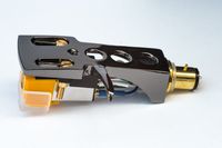 Titanium plated Headshell, cartridge, needle for Toshiba SR-255, SR-F335, SR-F770, SR-A570, SR-230, SR-305, SR-250, SR-F430, SR-F440, SR-Q550, SR-F451, - MADE IN ENGLAND