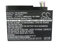 Cameron Sino 6800 mAh Li-Polymer High-Capacity Replacement Batteries for Acer Iconia Tab W3, Iconia Tab W3-810, ZEIV4, fits Acer AP13G3N