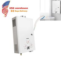 Denshine 6L Water Heater, Instant Portable Propane LP Gas Hot Water Heater Tankless - US Shipping, 3-6D Delivery