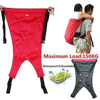 Jeamive Patient Lift Transferring Belt Board Emergency Evacuation Chair Wheelchair Full Body Medical Lifting Sliding Belt for Bedridden