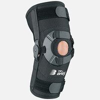 Breg PTO Airmesh Soft Knee Brace, Open Back, with Aluminum High Performance Hinge Bars (XX-Large Left)