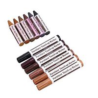 Euone Office, Wood Furniture Repair Pen Marker Pen Wax Scratch Filler Remover Repair Fix 12Pc